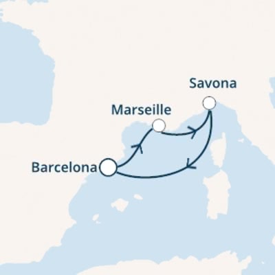Марсилия Средиземноморски круизи
