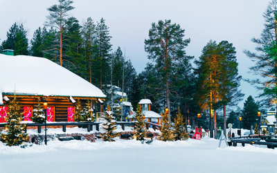 При Дядо Коледа в Лапландия - 4 нощувки с полет от Варна