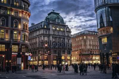 Виена - коледни базари, със самолет, полет с Austrian Airlines - самолет